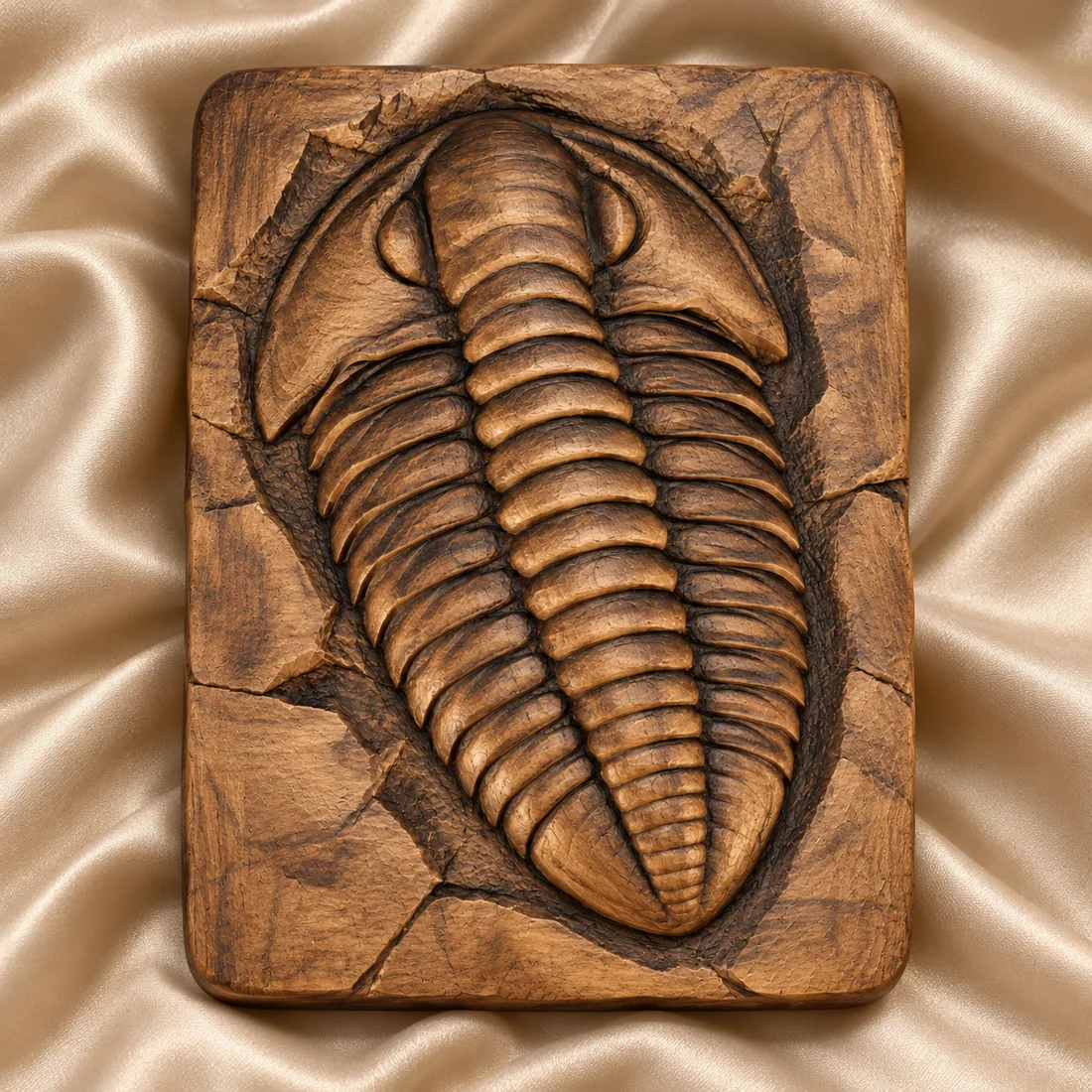 Trilobite Fossil Relief relief mockup