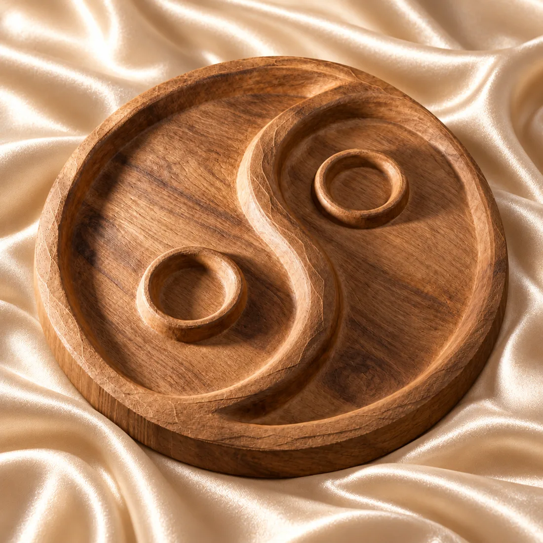 Yin Yang Tray relief mockup